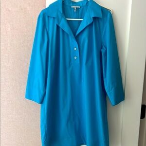 Blue Women's shift dress by Hinson Wu